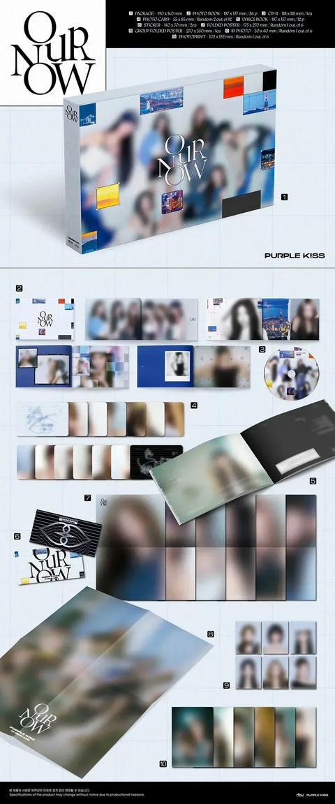 [EVENTO] [Firmado/signed]PURPLE KISS – Our Now – 1st English Album