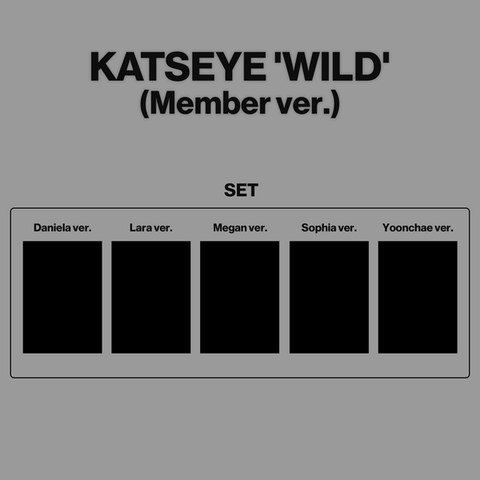 [RESERVA] KATSEYE - WILD (MEMBER VER.) + Apple music