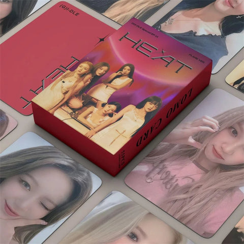 LOMOCARDS (G)-IDLE SPECIAL EP 01 HEAT