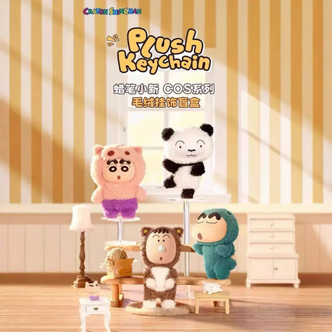 CRAYON SHINCHAN COS SERIES PLUSH KEYCHAIN BLIND BOX