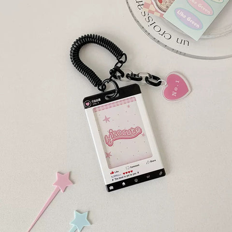 accesorio K-pop – HOLDER INSTA HEART (3) | Pig Rabbit Shop