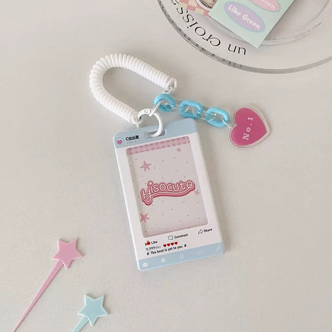 accesorio K-pop – HOLDER INSTA HEART (4) | Pig Rabbit Shop