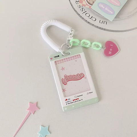 accesorio K-pop – HOLDER INSTA HEART (5) | Pig Rabbit Shop