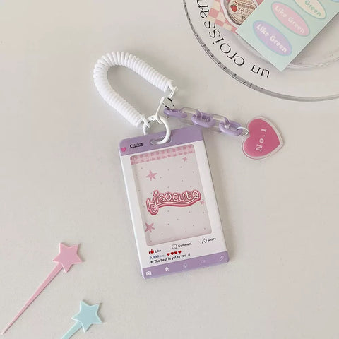 accesorio K-pop – HOLDER INSTA HEART (6) | Pig Rabbit Shop