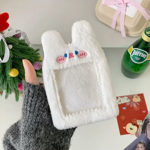 accesorio K-pop – HOLDER FLUFFY ANIMALS (6) | Pig Rabbit Shop
