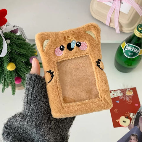 accesorio K-pop – HOLDER FLUFFY ANIMALS (9) | Pig Rabbit Shop