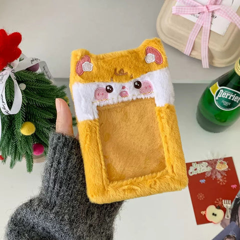 accesorio K-pop – HOLDER FLUFFY ANIMALS (3) | Pig Rabbit Shop