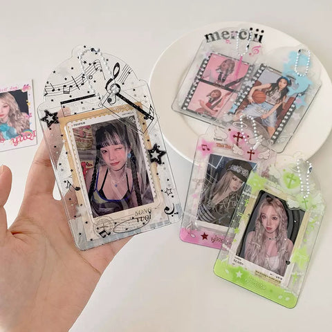 accesorio K-pop – HOLDER CLEAR (7) | Pig Rabbit Shop