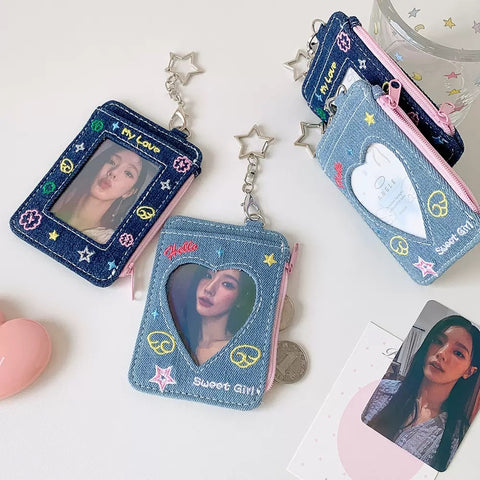 accesorio K-pop – HOLDER DENIM (3) | Pig Rabbit Shop