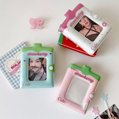 accesorio K-pop – BINDER STRABERRY (5) | Pig Rabbit Shop