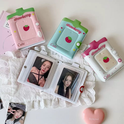 accesorio K-pop – BINDER STRABERRY (7) | Pig Rabbit Shop