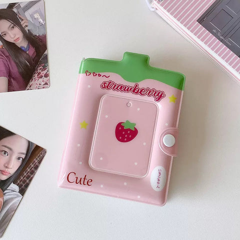 accesorio K-pop – BINDER STRABERRY (3) | Pig Rabbit Shop