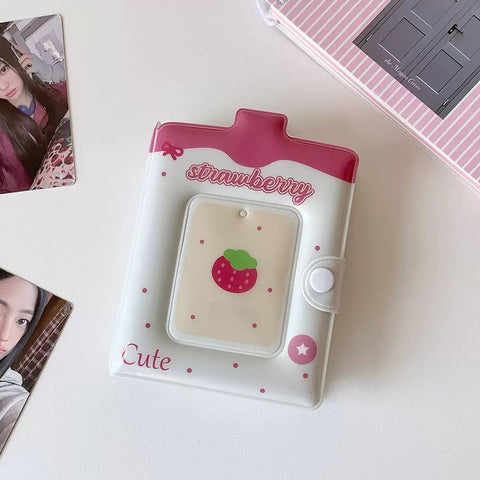 accesorio K-pop – BINDER STRABERRY (4) | Pig Rabbit Shop