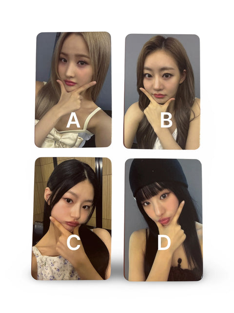 OFFICIAL PHOTOCARD POB KISS OF LIFE MIDAS TOUCH APPLE MUSIC V1