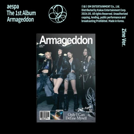 AESPA The 1st Album - Armageddon (Zine Ver.)