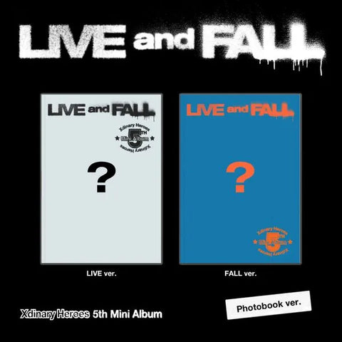 Xdinary Heroes 5th Mini Album - LIVE and FALL (Photobook Ver.)