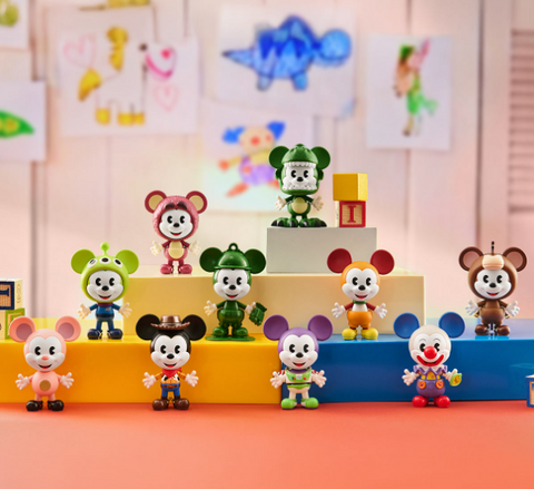 POP MART Disney Mickey Remixed: Mickey Meets Pixar Series Figures