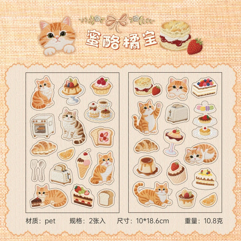 STICKER CUTE KITTY