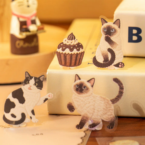 STICKER CUTE KITTY