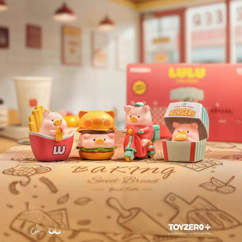 LuLu The Piggy Burger Express Movable Series Blind Box
