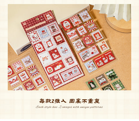 STICKER STAMP CAT