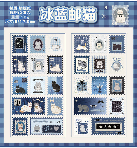 STICKER STAMP CAT