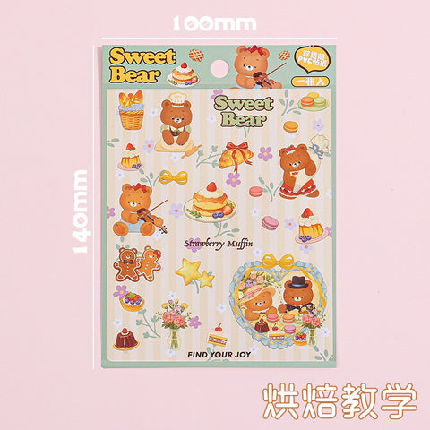 STICKER SWEET BEAR