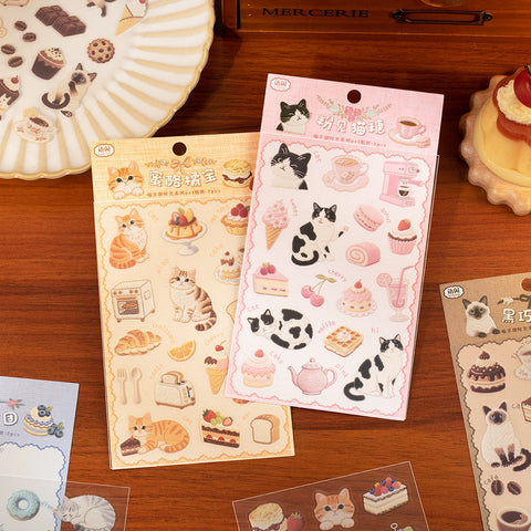 STICKER CUTE KITTY