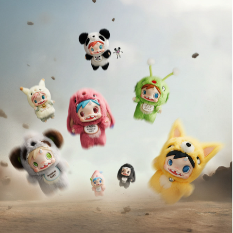 POP MART POLAR - Monster Baby Collection Series Plush Pendant Ver.1
