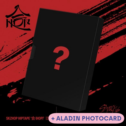 Stray Kids - SKZHOP HIPTAPE '合 (HOP)' (SKZHOP Ver.) + ALADIN PHOTOCARD