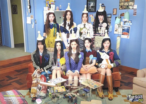 TWICE SPECIAL ALBUM - THE STORY GOES ON POSTER