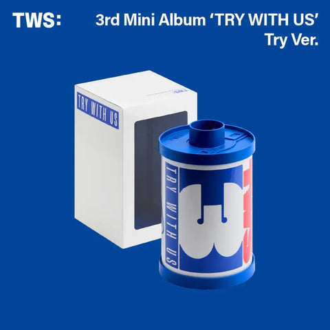 TWS 3RD MINI ALBUM - TRY WITH US (TRY VER) — album oficial de TWS | K-pop merch España