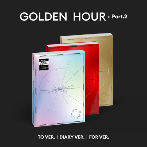 ATEEZ 11th Mini Album - GOLDEN HOUR : Part.2 Europe POP-UP Exclusive