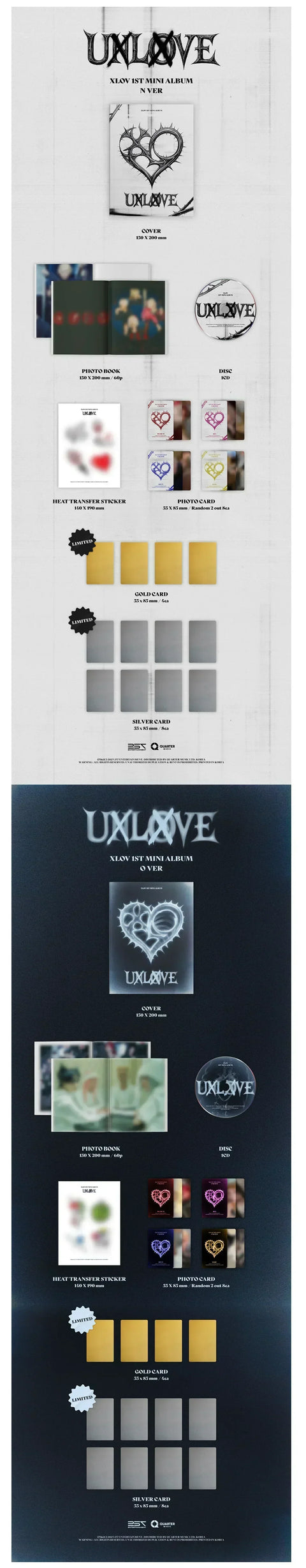 [EVENTO/SIGNED] XLOV - UXLXVE - 1st Mini Album