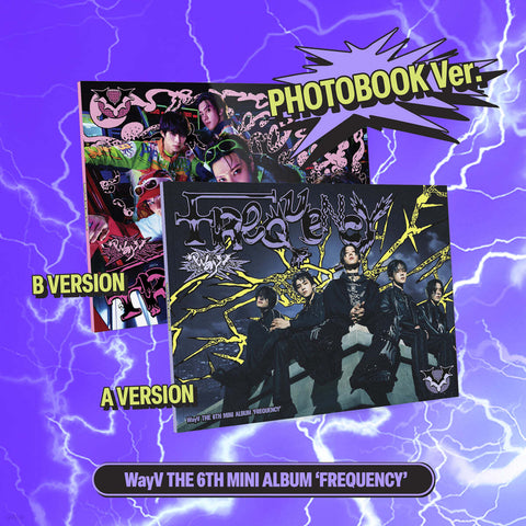 WayV 6th Mini Album - FREQUENCY (Photo Book Ver.) (RANDOM)