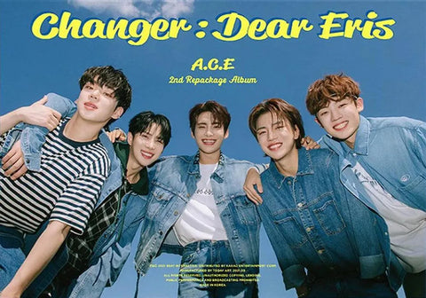 A.C.E repackage album vol.2 - Changer : dear eris - Pig Rabbit Shop Kpop store Spain