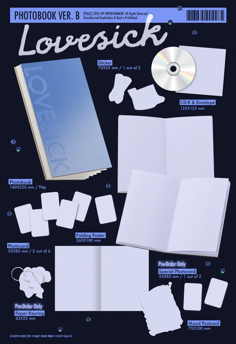 [PREORDER] CHAERYEONG - Lovesick