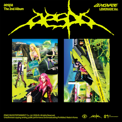[RESERVA] aespa 2nd Album - LEMONADE  (LEMONADE Ver.)