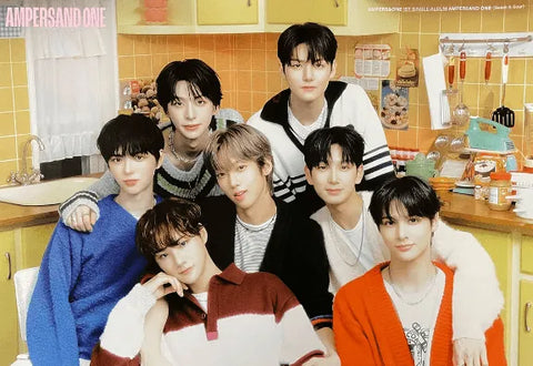 AMPERS&ONE 1ST SINGLE ALBUM [ AMPERSAND ONE ] (SWEET AND SOUR VER.) POSTER - Pig Rabbit Shop Kpop store Spain