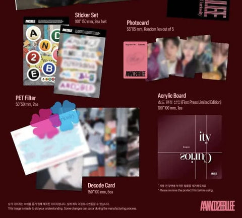 [RESERVA] AND2BLE 1st Mini Album - Sequence 01: Curiosity