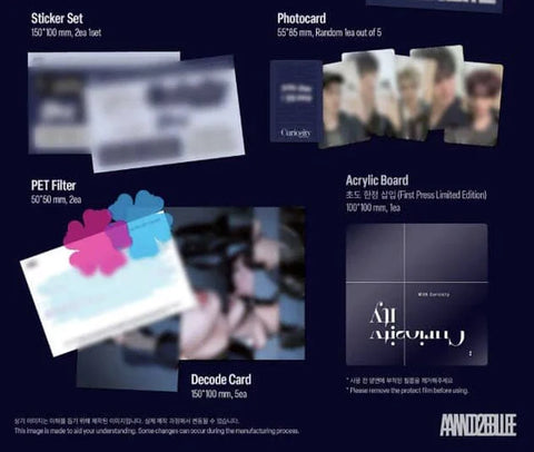 [RESERVA] AND2BLE 1st Mini Album - Sequence 01: Curiosity