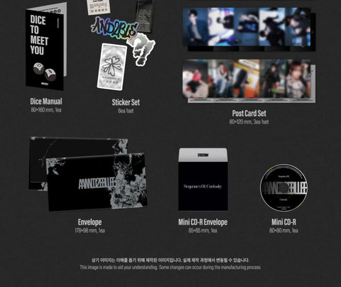 [RESERVA] AND2BLE 1st Mini Album - Sequence 01: Curiosity