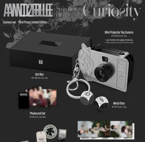 [RESERVA] AND2BLE 1st Mini Album - Sequence 01: Curiosity (Curious Ver.) (Limited Edition)