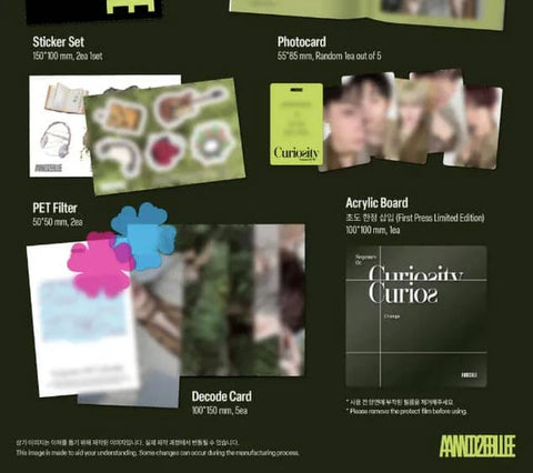 [RESERVA] AND2BLE 1st Mini Album - Sequence 01: Curiosity