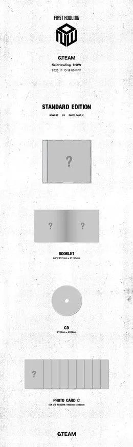 &TEAM 1st ALBUM - First Howling : NOW STANDARD EDITION - Pig Rabbit Shop Kpop store Spain