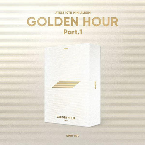 ATEEZ 10th Mini Album - GOLDEN HOUR : Part.1 hello82 EU Pop-up exclusive - Pig Rabbit Shop Kpop store Spain
