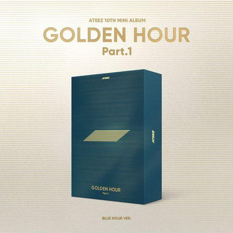 ATEEZ 10th Mini Album - GOLDEN HOUR : Part.1 + POB APPLEMUSIC - Pig Rabbit Shop Kpop store Spain