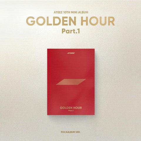 ATEEZ 10th Mini Album - GOLDEN HOUR : Part.1 (POCAALBUM)