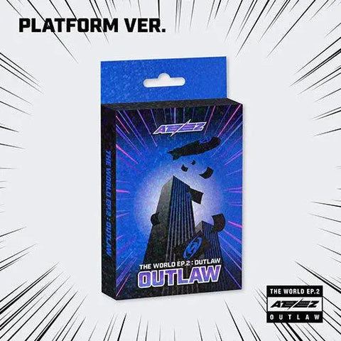 ATEEZ 9th Mini Album - THE WORLD EP.2 : OUTLAW (PLATFORM VER.) - Pig Rabbit Shop Kpop store Spain