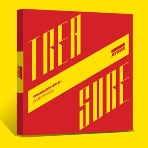 ATEEZ 'TREASURE EP.3 : One To All'- Mini Album Vol.3 - Pig Rabbit Shop Kpop store Spain